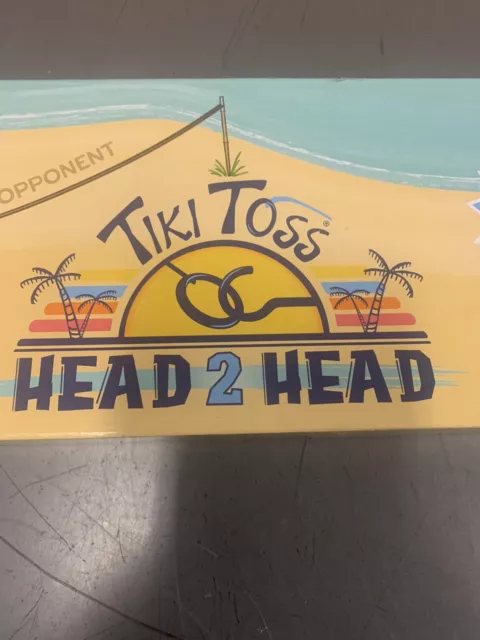 Tiki Toss Ring Toss Game for Adults & Kids- With String and Hooks. Free Shipping