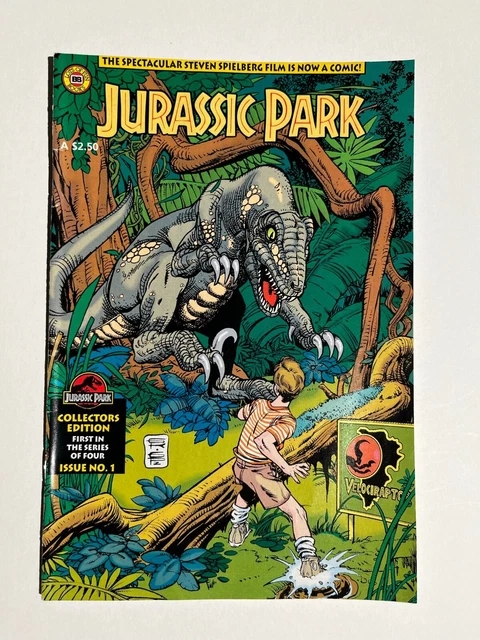 Topps - Jurassic Park #1 - Single Issue Comic, Special Collectors Edition 1993