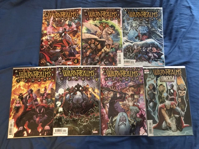 War Of The Realms #1-6 + Omega