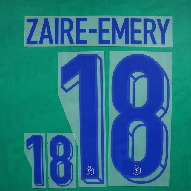 FLOCAGE OFFICIEL ZAIRE-EMERY N°33 UEFA PSG 2023/2024 third vendeur pro EUR 22,99 - FR