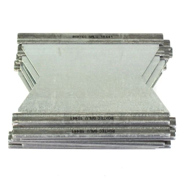 (Lot of 10) NEW Roxtec ASP0001200018 Galvanized Steel Staylplate 120mm