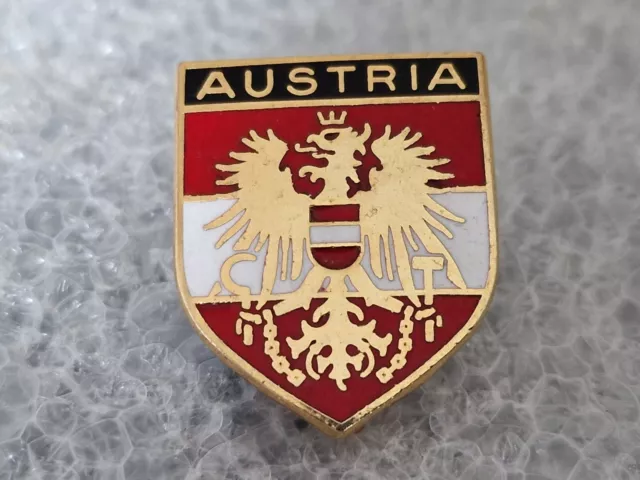 Austria Football Association Badge OFB - rare vintage enamel pin badge