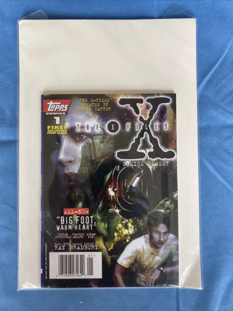 The X files comic book #1 topps
