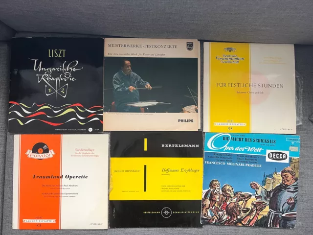 Schallplattensammlung Vinyl Sammlung Pop Schlager Klassik ca. 30 ST