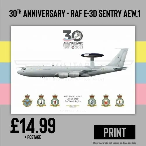 MPUK 24 – RAF Sentry 30th Anniversary Print