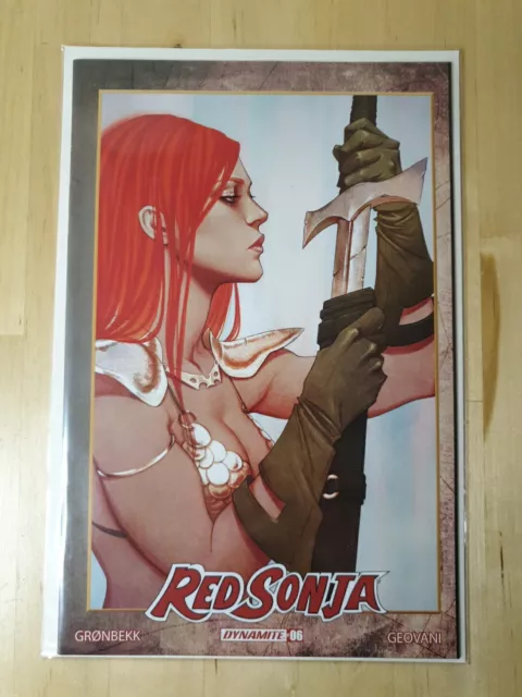 Red Sonja Volume 10 #6 Cover F Jenny Frison 1:10 Incentive Variant Dynamite 2023