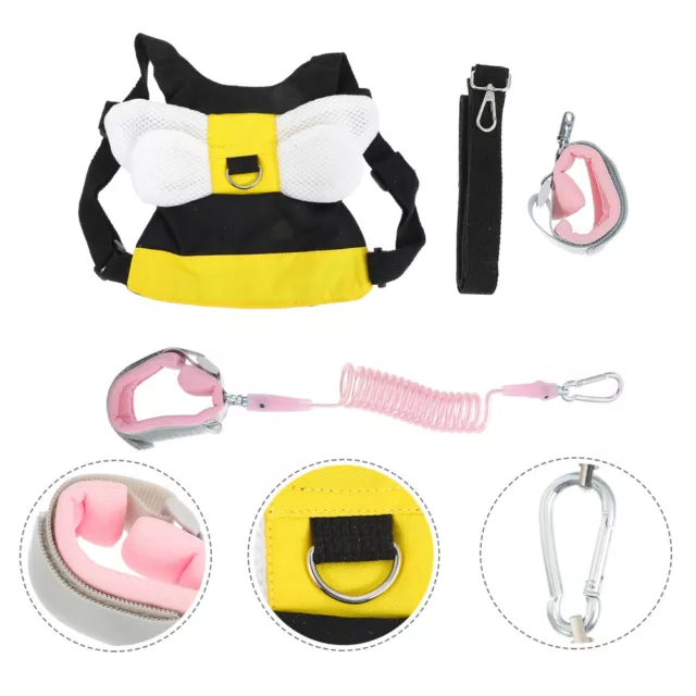 Child Safety Harness Leash Anti-lost Strap Kids Backpack with Wristband Belt