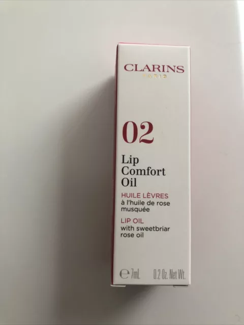 Clarins Lip Comfort Öl 02 Raspberry 15 Ml