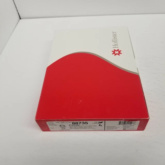 Hollister 88735 Softflex Premier Drainable Ostomy Pouch w/ Filter Lot of 6, New