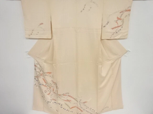 41480# Japanese Kimono / Antique Kimono / Floral Plants