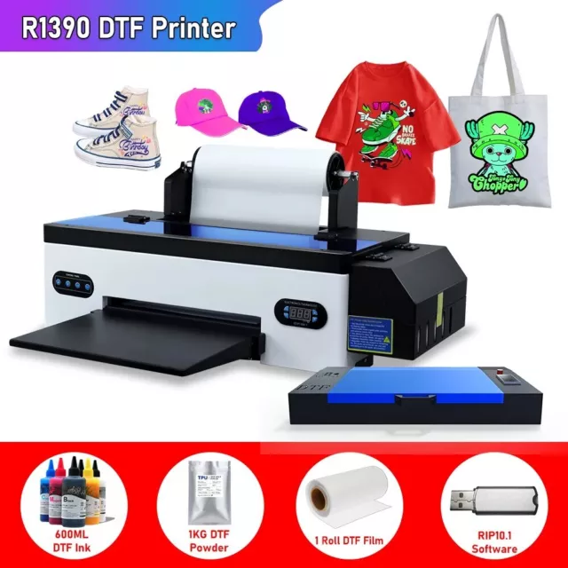 A3 DTF Printer a3 R1390 Transfer Printer for Fabrics Clothes textile DTF Printer