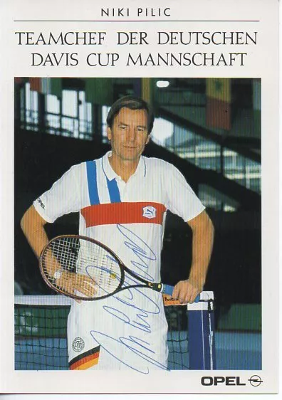 Autogramm - Niki Pilic (Tennis)