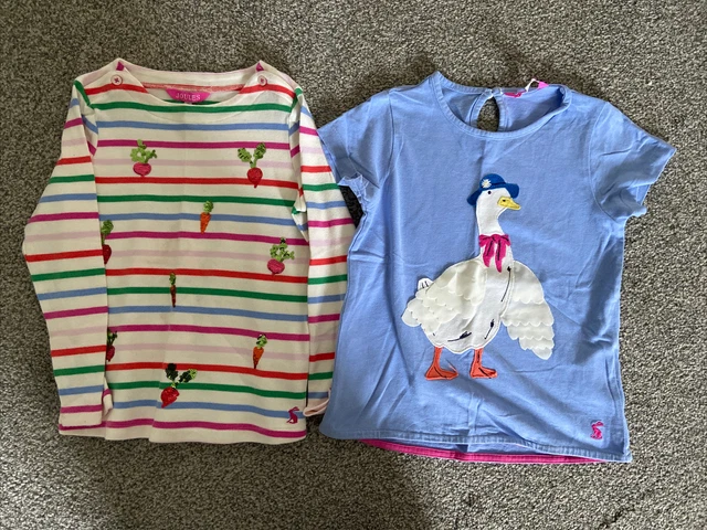 Joules - Girls T-shirt Bundle - Peter Rabbit Collection - Age 6 years