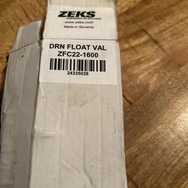 Ingersoll Rand DRN Float Val ZFC22-1600 Mechanical Float