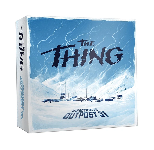 USAOPOLY The Thing Infection at Outpost 31 Board Game | 1982 The Thing Movie ...