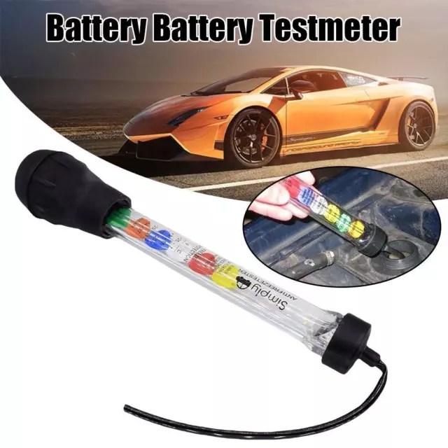 1x Anti Freeze Coolant Tester Radiator Coolant Tester Hydrometer Type Ball R6D7