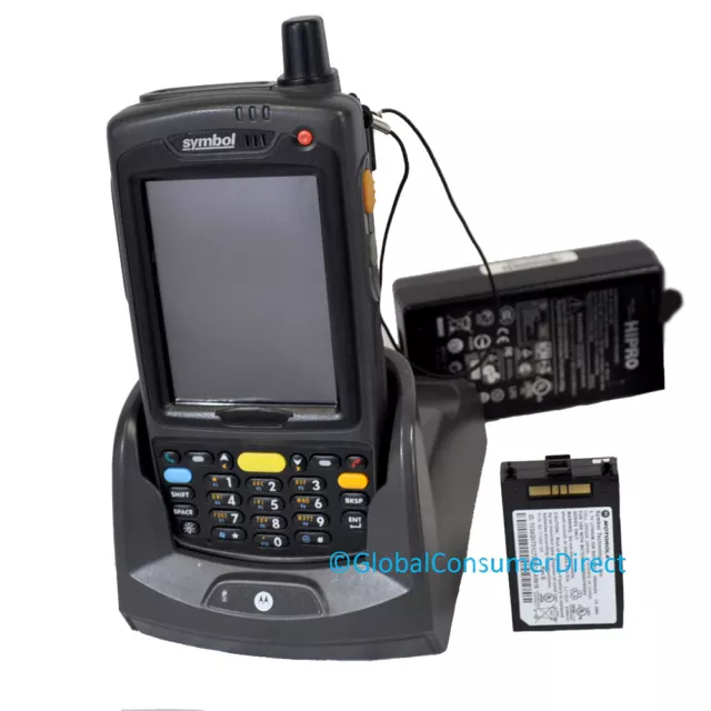 Motorola MC70 MC7094-PUCDJRHA8WR PDA 1D/2D Barcode Scanner GSM GPS +CRADLE