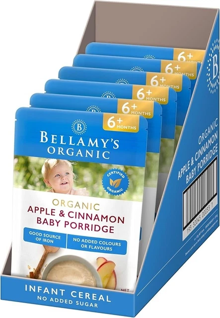 Bellamy's Organic Baby Porridge Infant Cereal Coles Multi