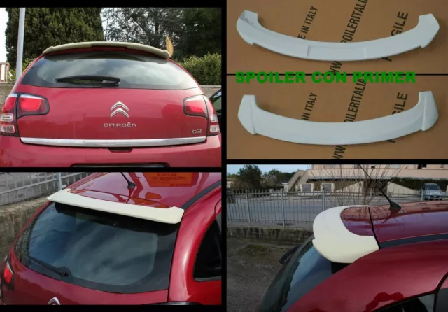 Spoiler Alettone Posteriore  Citroen C3 Grezzo F190G    Si190-1