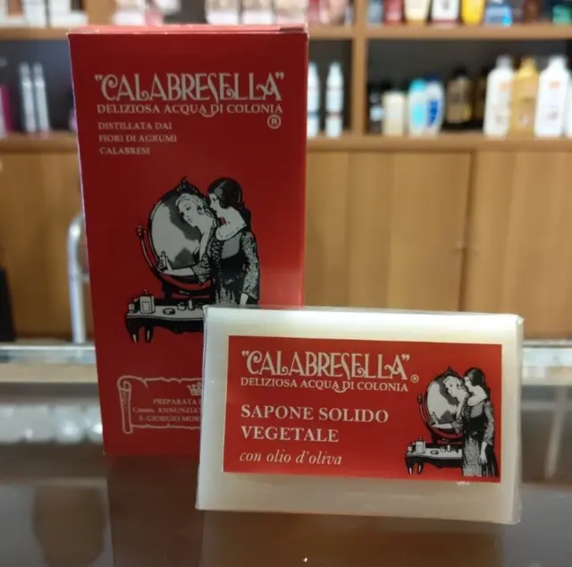 Calabresella Acqua Di Colonia spray Calabria Tedesco Profumi 50 ml. sapone 100 g