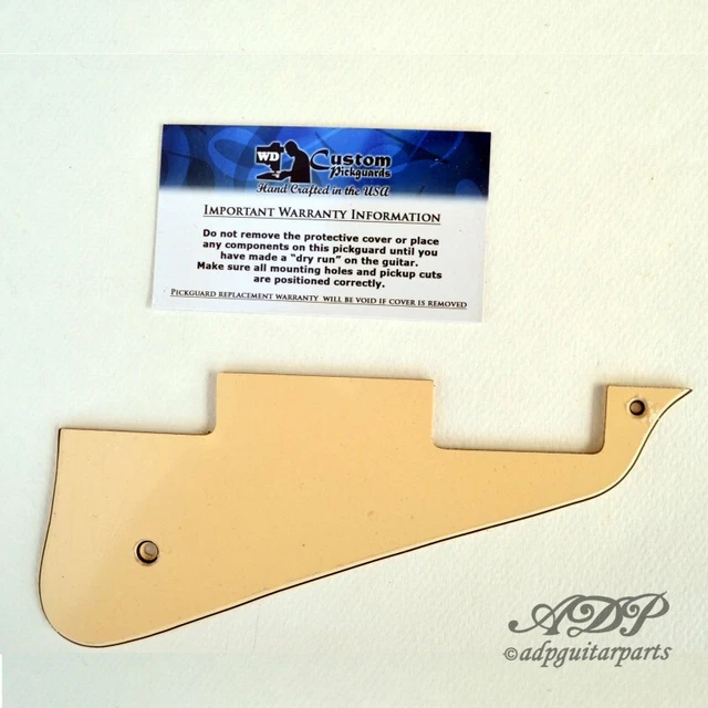Plaque Pickguard pour guitare Epiphone Les Paul 3ply cream/black/cream
