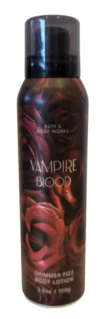 NEW Bath & Body Works Vampire Blood Shimmer Fizz Body Lotion 3.5 oz