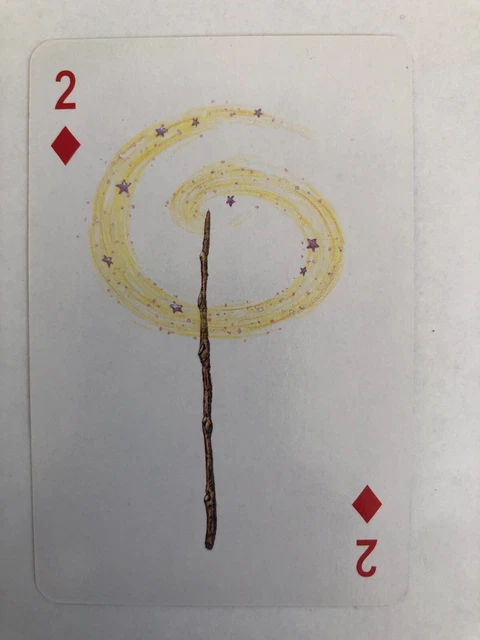 Rowling Harry Potter Wizard Collector Kids 1 Swap Playing Card: Magic Elder Wand