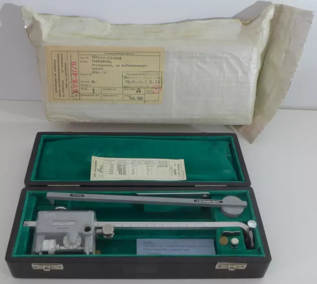 Planimeter Ott aus Bundeswehrbestand. Originalverschweißt. VN: 6675-12-121-6093