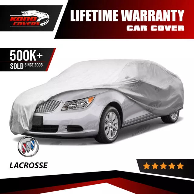 Buick Lacrosse 5 Layer Car Cover Fitted Water Proof Outdoor Rain Snow Sun Dust