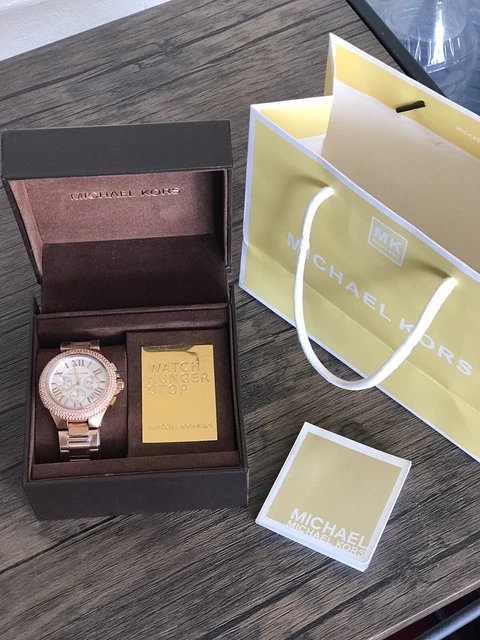 Michael Kors MK5896 Parker 39mm Ladies Watch - Rose Gold