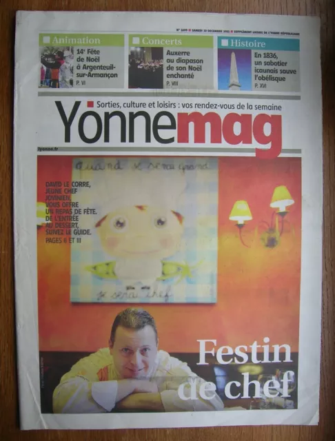 YONNE  MAGAZINE de 2011  Anne SYLVESTRE, Yves DUTEIL, Jean FERRAT,.....