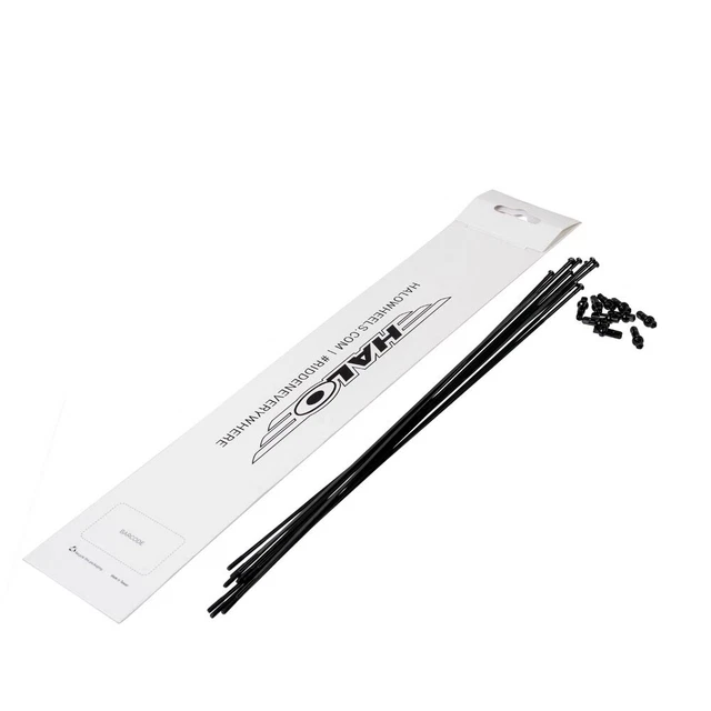 Lot De 100 Rayons Et Mamelons Noirs DB SS - 178mm - NOS - Universal