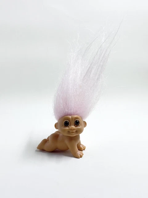 Troll Doll Crawling Baby Troll Mini Troll Russ Troll Vintage Troll Doll