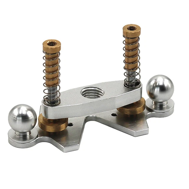 ESSENTIAL TOOL FOR Luthiers Guitar Sound Hole Milling Base with Twin