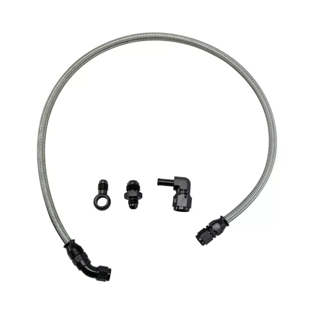 For Ford BA BF FG FGX Falcon Braided Turbo Water Line Feed Kit New