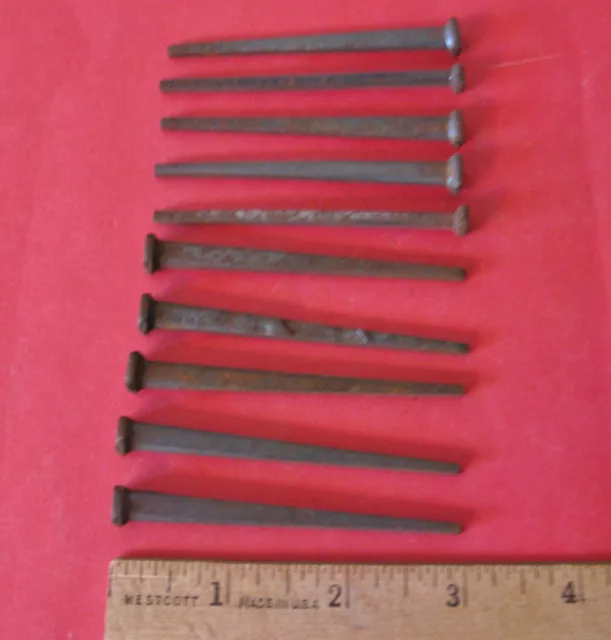 Vintage Square Cut 3” Inch Nails - 1 pound bags / individual priced