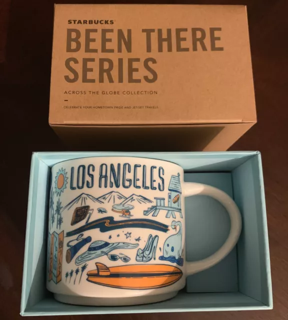 Starbucks Los Angeles Been There Coffee Mug Cup 14 oz NEW IN BOX! Free Shipping