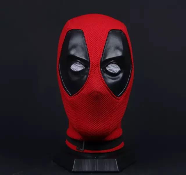 Masque CAGOULE DEADPOOL maille de coton tricoté accessoire déguisement cosplay