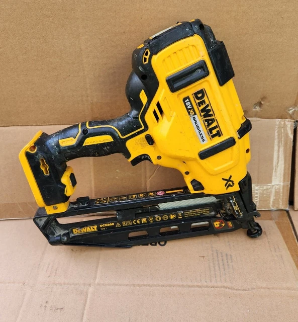 DEWALT DCN660N 18V XR Brushless Cordless 2nd Fix Finish Angled Nailer