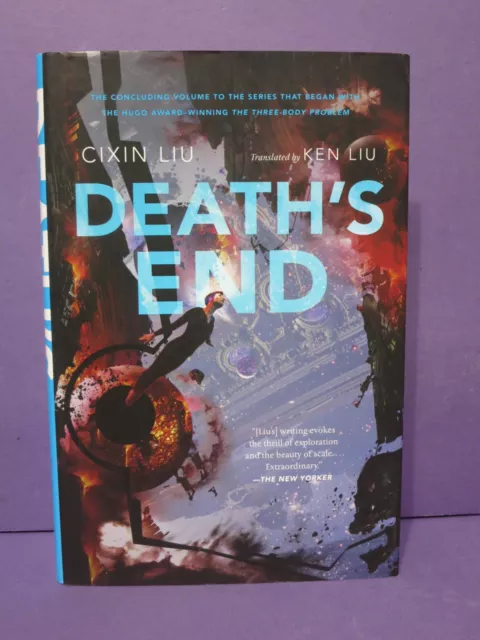 Death's End by Cixin Liu BK 3 Three-Body Problem 1st/2nd U S Print Hardcover DJ