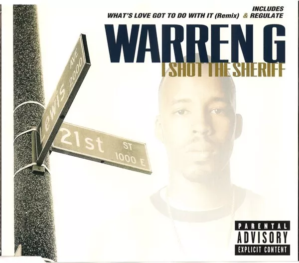 Warren G - I Shot the Sheriff - CD Single