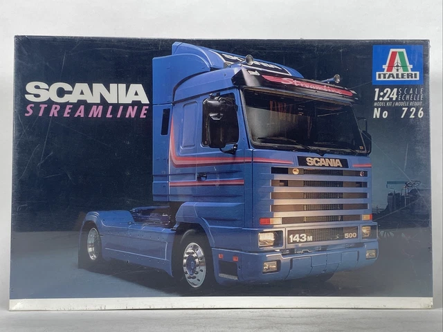 C Lab Model Kit ITALERI SCANIA STREAMLINE Tractor Trailer Truck Cab Model Kit 1/24 726 ...