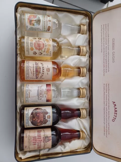 Coffret Lot De 6 Mignonettes De 50 Ml Neuves Liqueur Giovanni Buton 3