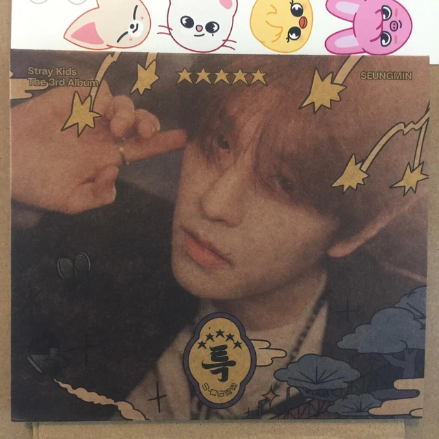 Stray Kids 5-STAR 3° Album DIGIPACK Ver – Seungmin – Libro Fotografico, CD, Photocards - 3