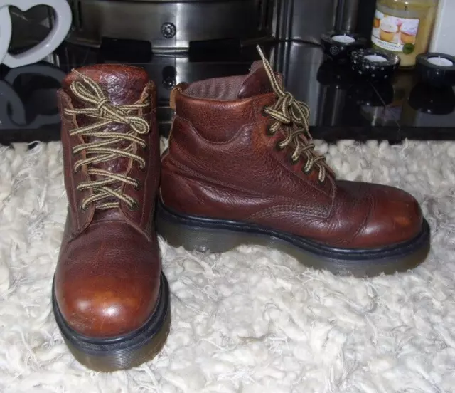Dr martens marroni clearance vintage