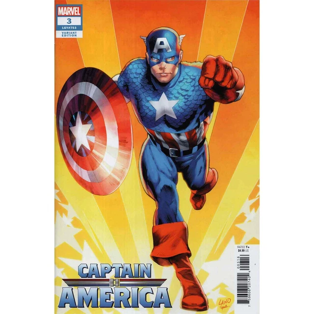 Captain America #3 Greg Land 1:25 Variant Marvel Comics