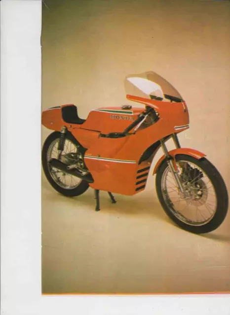 Pubblicita'  Advertising-Moto Honda 125 1978-Motogiapponesi Motosport Epoca