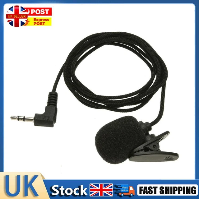 Lavalier Condenser Mic Portable Single Direction for Audio Video Recording Hot