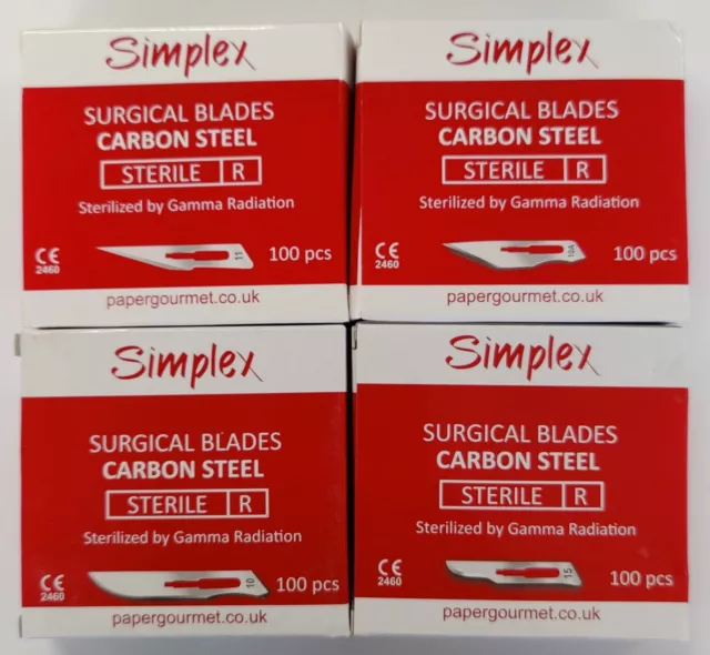 Carbon Steel, Suitable for Hijama, Cupping - Size 10 A  Pack of 100