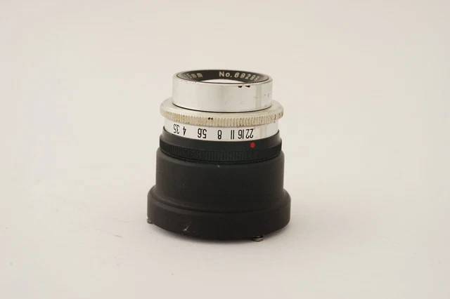 Objectif Pour Agrandisseur Photo Dunar 75mm F/3,5 – Bon état, Mise Au Point Manuelle